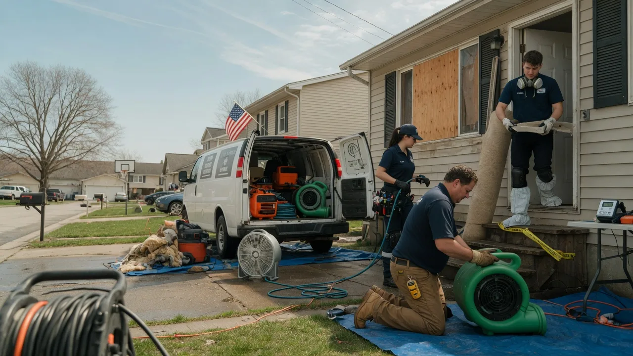 Water Damage Restoration in Wheeler, MI near me